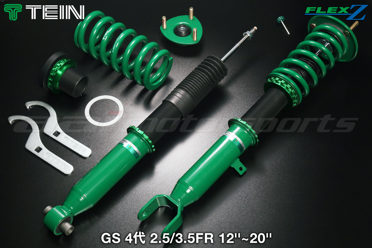 TEIN FlexZ Lexus GS 4代高低軟硬可調式避震器組– AAI Motorsports