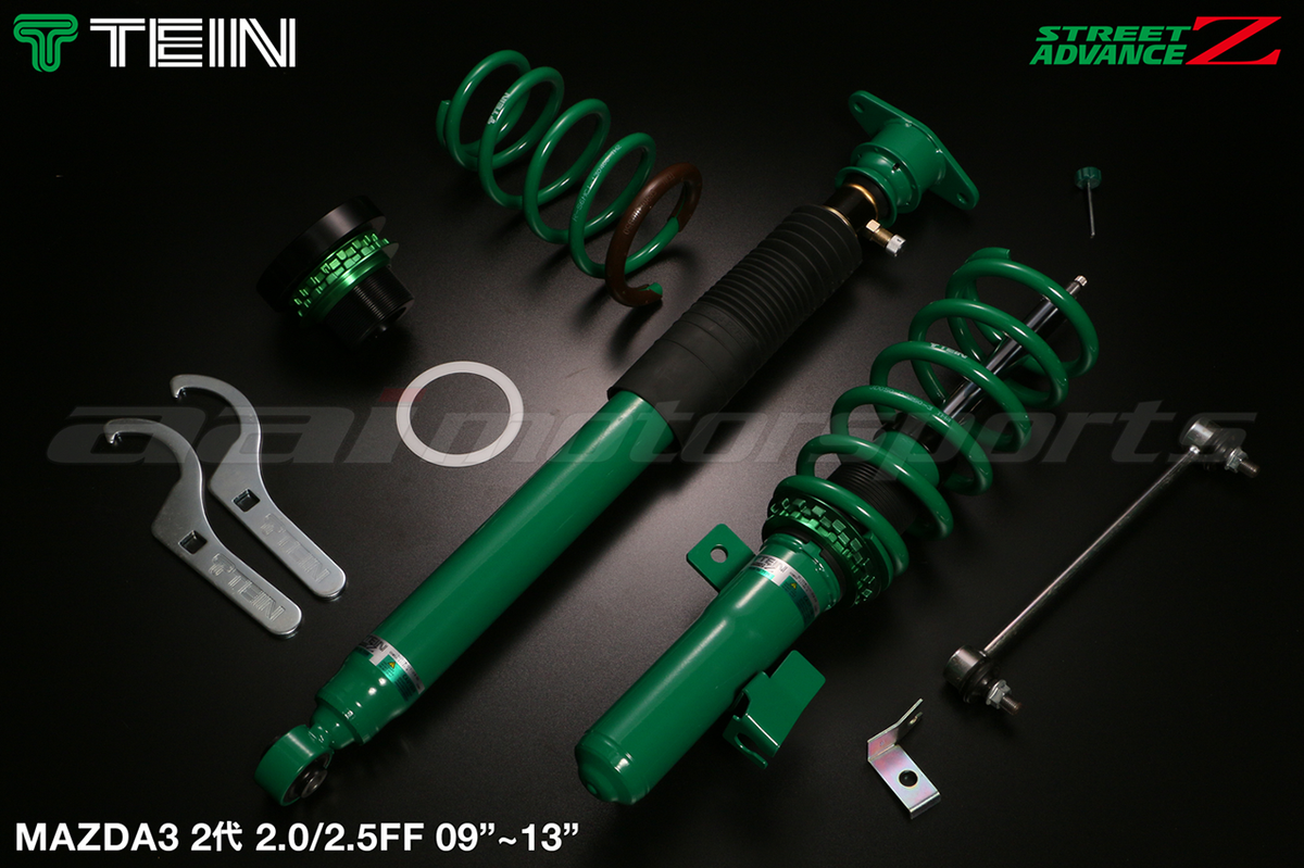 TEIN Street Advance Z Mazda3 2代高低軟硬可調式避震器– AAI