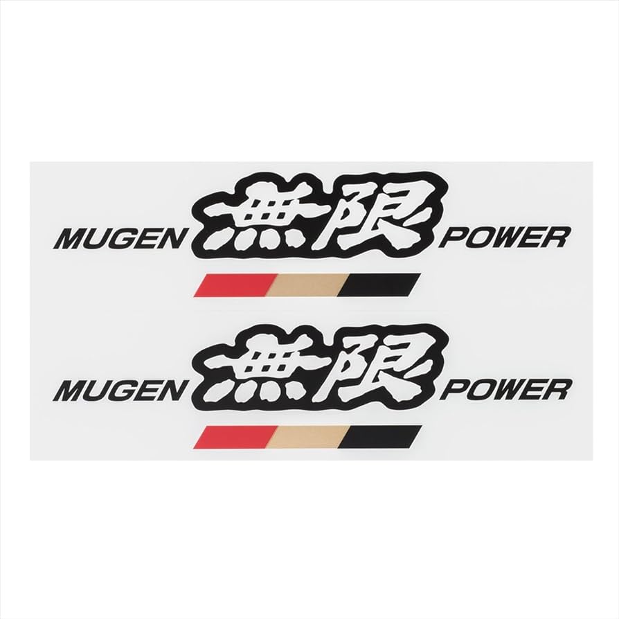 【新品未使用】infinity works MUGEN SC PLATE25 INFINITE MUGEN - STICKER SET – AAI Motorsports